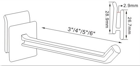 corrugated hook with strengthen groove-1