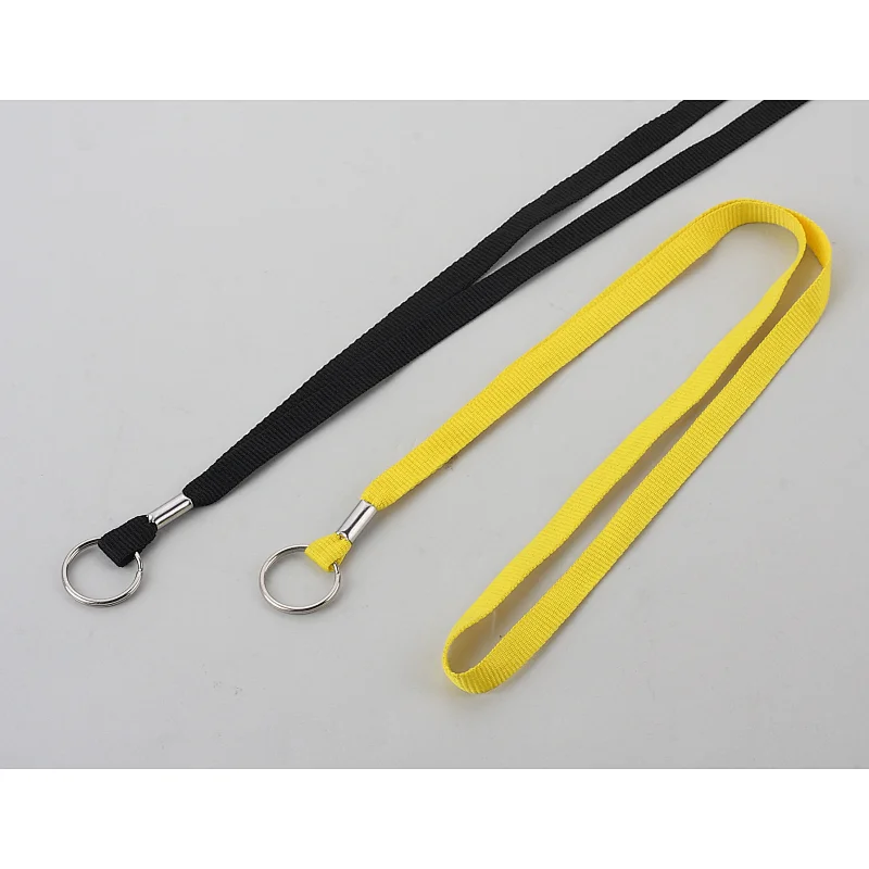 Customized lanyard with split ring