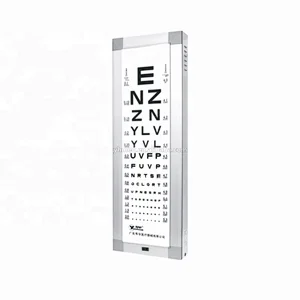 Medical Aluminium Alloy Eye Chart Light Box