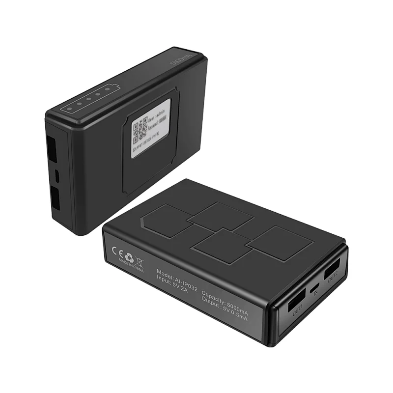 Power Bank Security Camera 6 Meters Night Vision