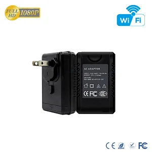 HD 1080P WIFI AC Adaptor WiFi Security Camera