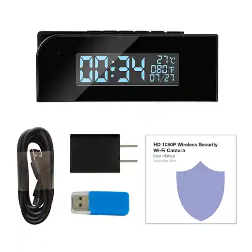 clock wifi camera