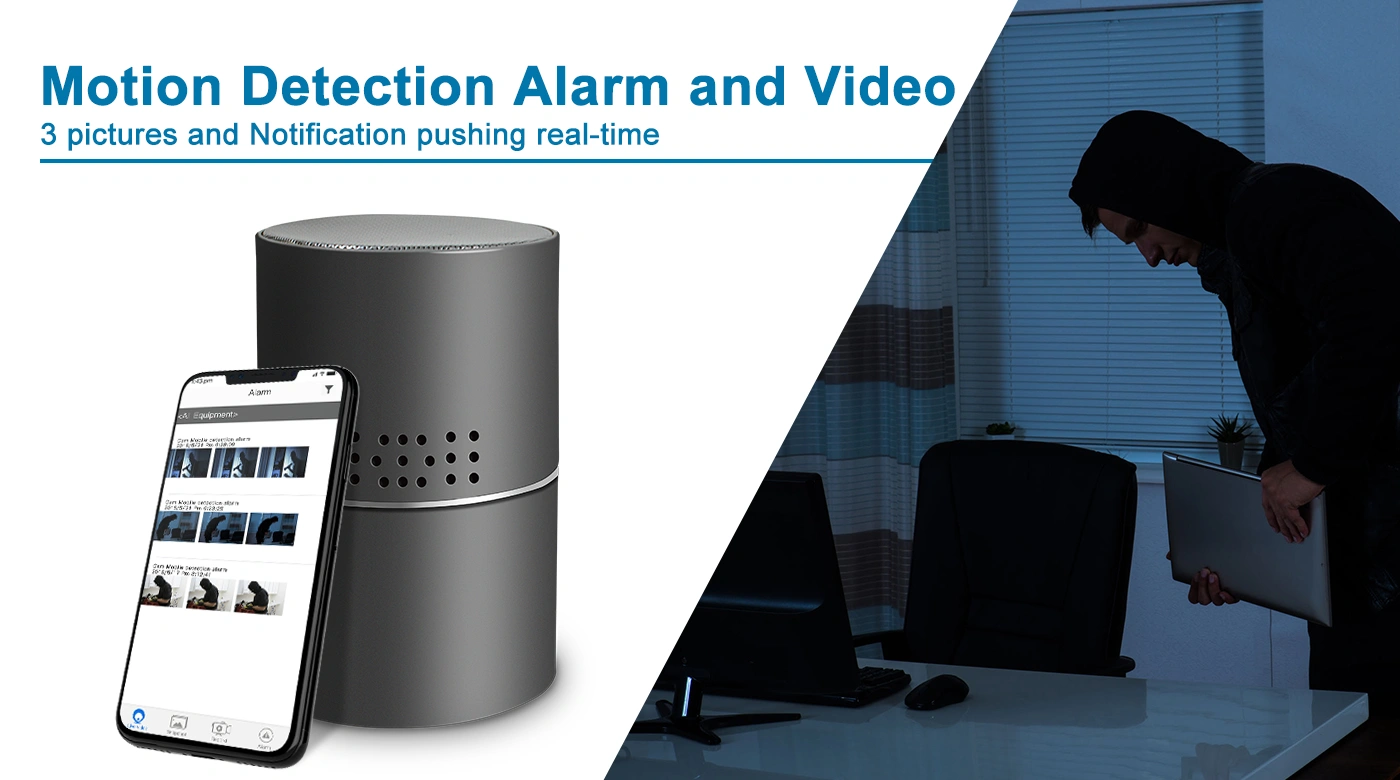 motion detection & push alarm surveillance camera