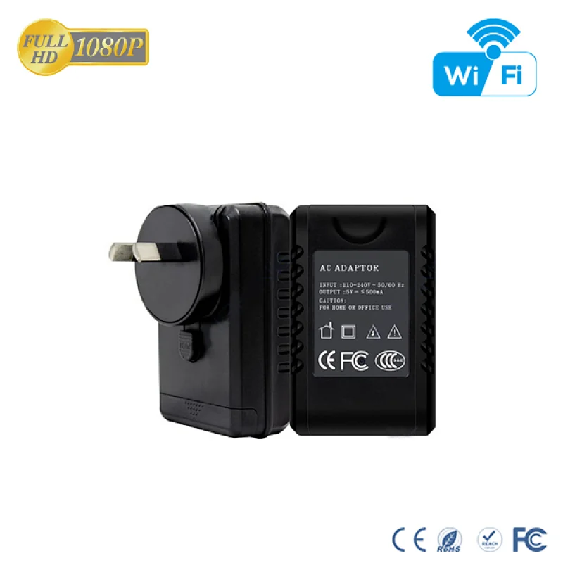 HD 1080P WIFI AC Adaptor WiFi Security Camera