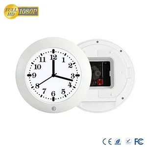 HD 1080P Wall Clock PIR Security Camera