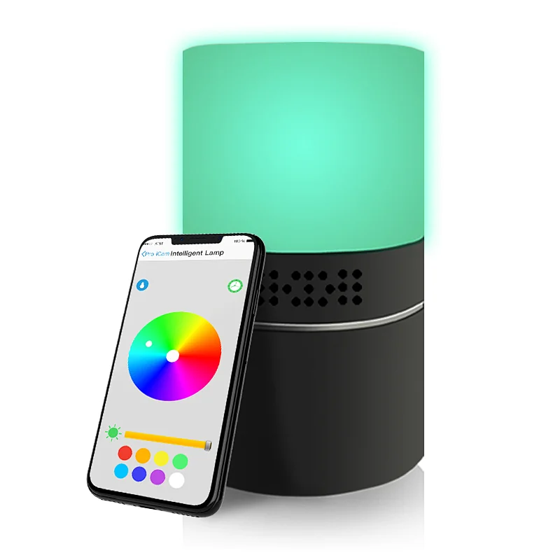 HD 1080P Desk Lamp Security Wi-Fi Camera
