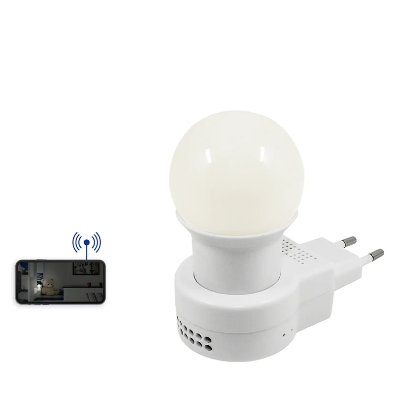 HD 1080P Mini Lamp WiFi Security Camera