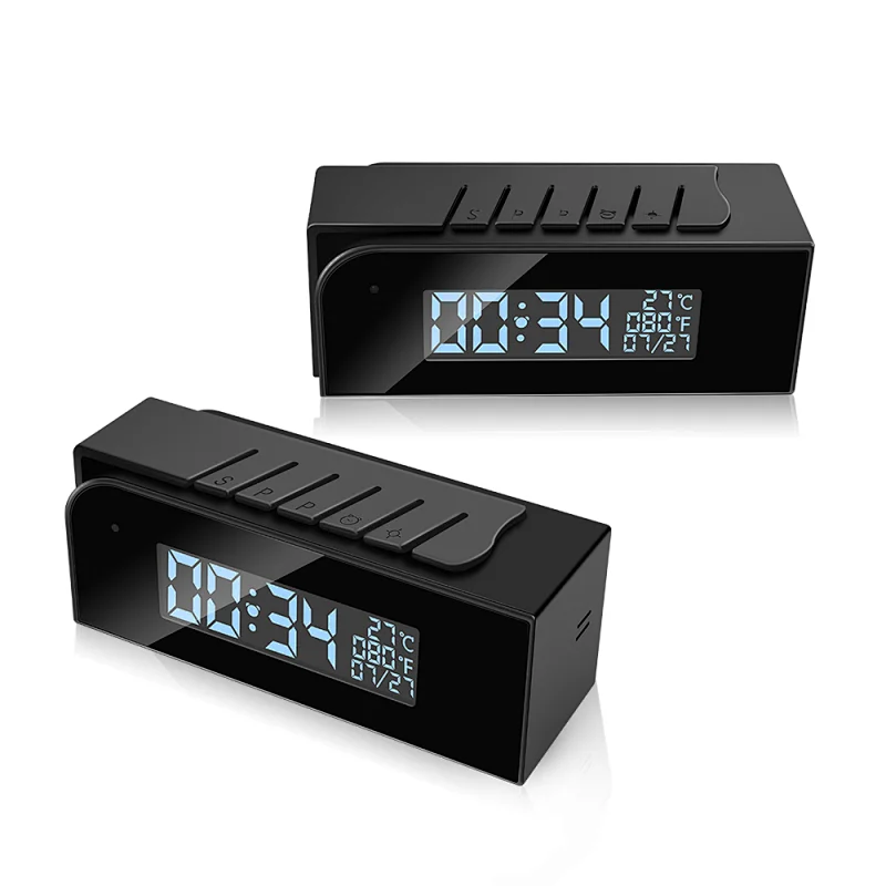 Worldwide Live Streaming Video WiFi Camera Clock