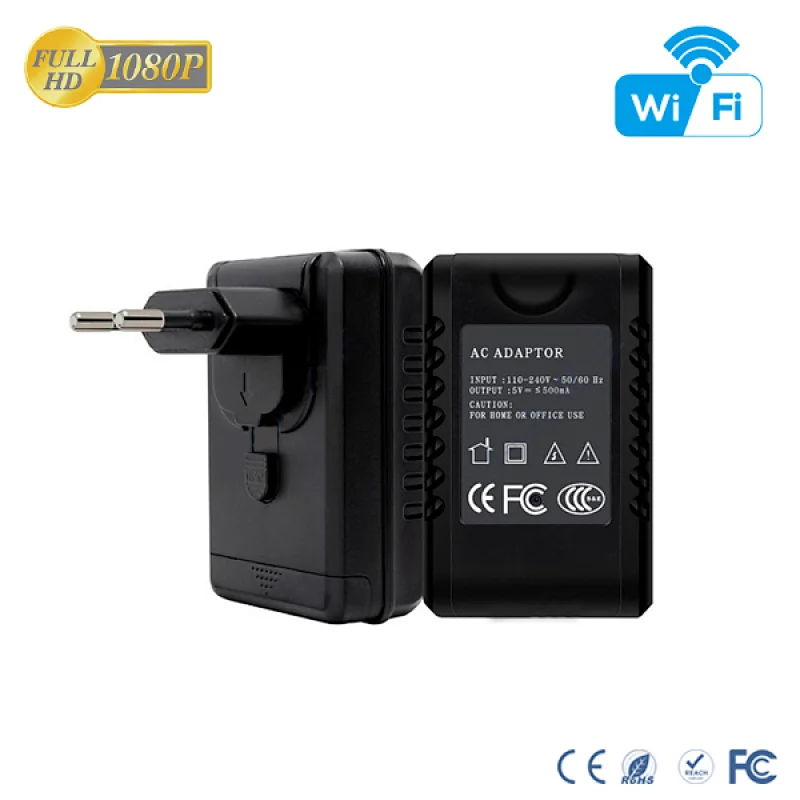 HD 1080P WIFI AC Adaptor WiFi Security Camera