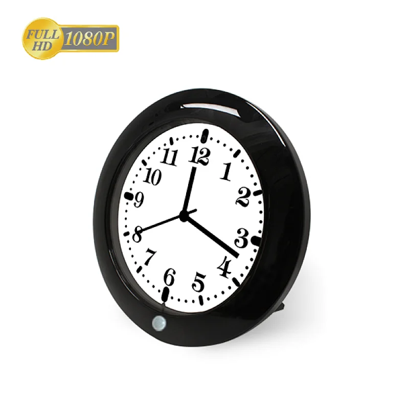HD 1080P Wall Clock PIR Security Camera