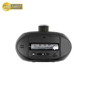 HD 1080P Rotatable Desk Clock DVR Camera