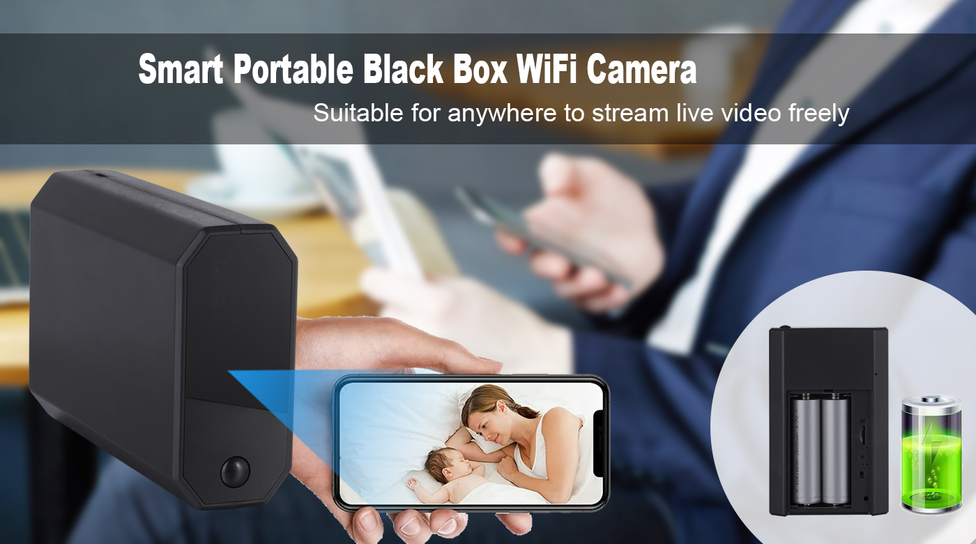 Surveillance Camera SnapShot Mni Black 30MP 4K