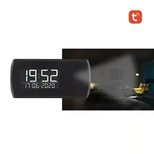wifi clock camera