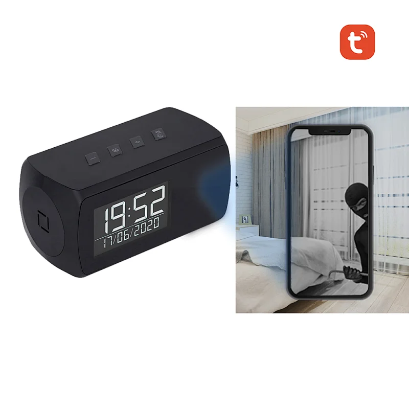 Wifi Clock Camera / Alarm Clock Camera