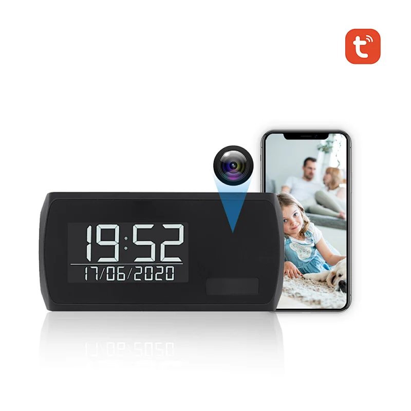 Wifi Clock Camera / Alarm Clock Camera