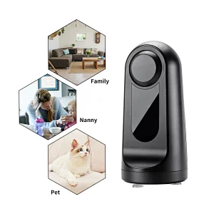 HD 1080P Wi-Fi Pet Camera with Laser Tease