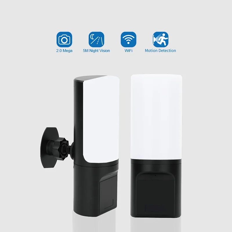 Tuya Wall Lamp Security Wi-Fi Camera