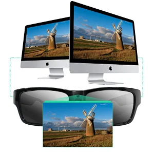 HD 1080P High Tech Sunglasses Video Camera