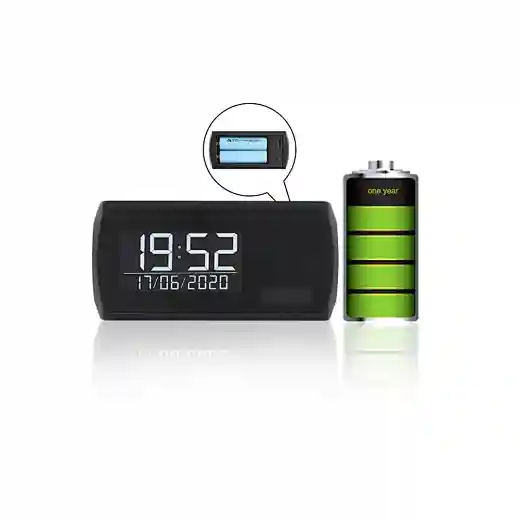 stylish hidden clock camera