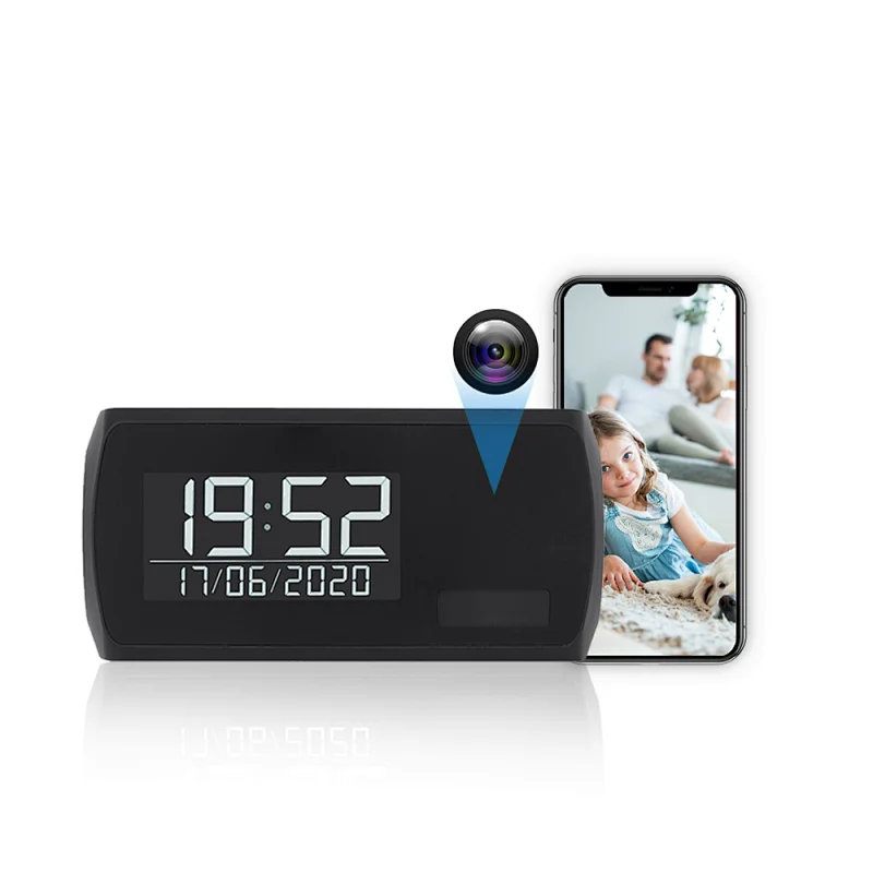 Stylish Clock Hidden Camera
