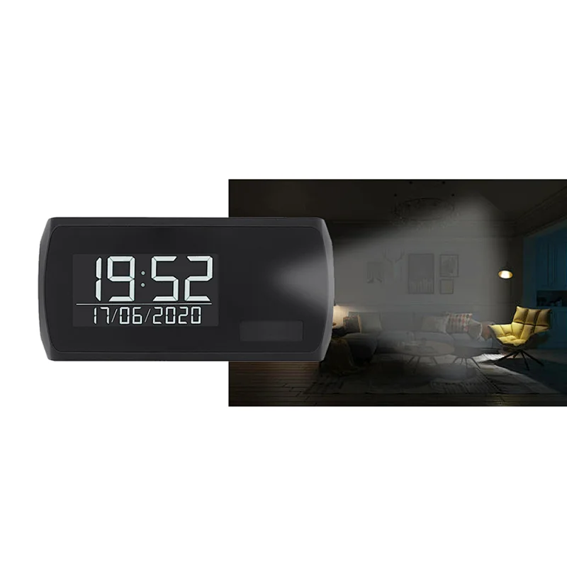Stylish Clock Hidden Camera