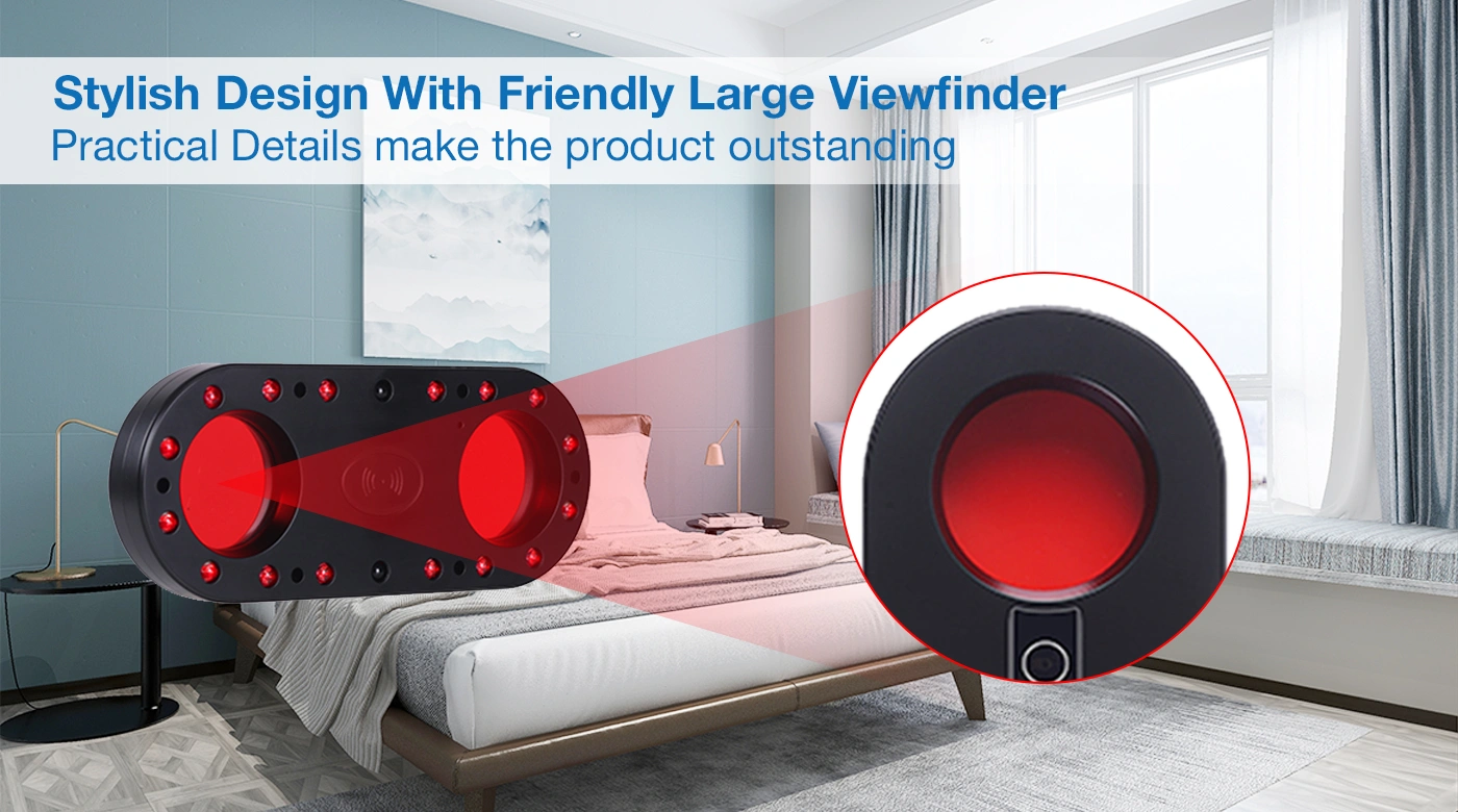 hidden camera for bug detectors