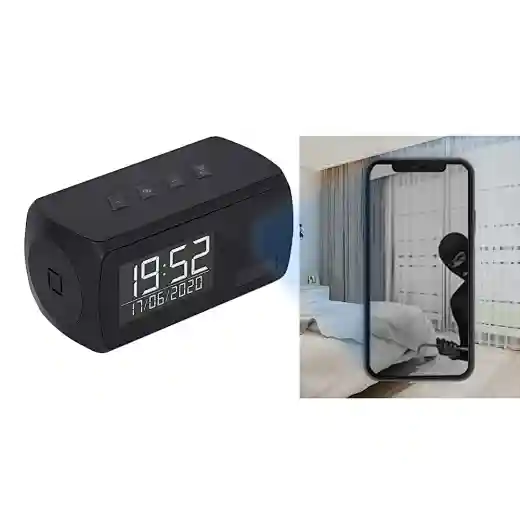 hidden clock camera stylish