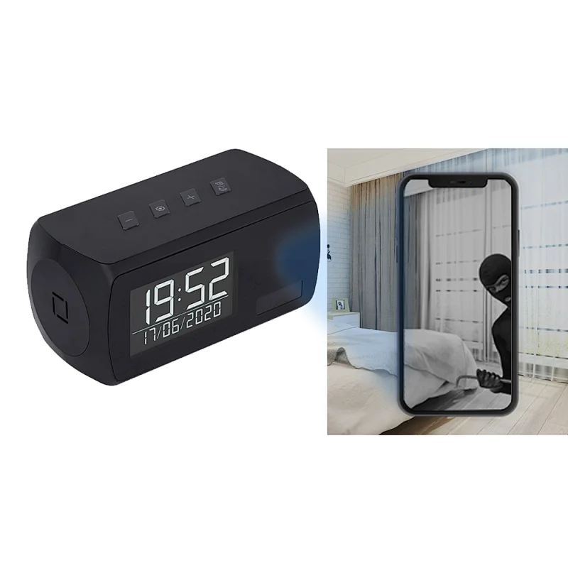 Stylish Clock Hidden Camera