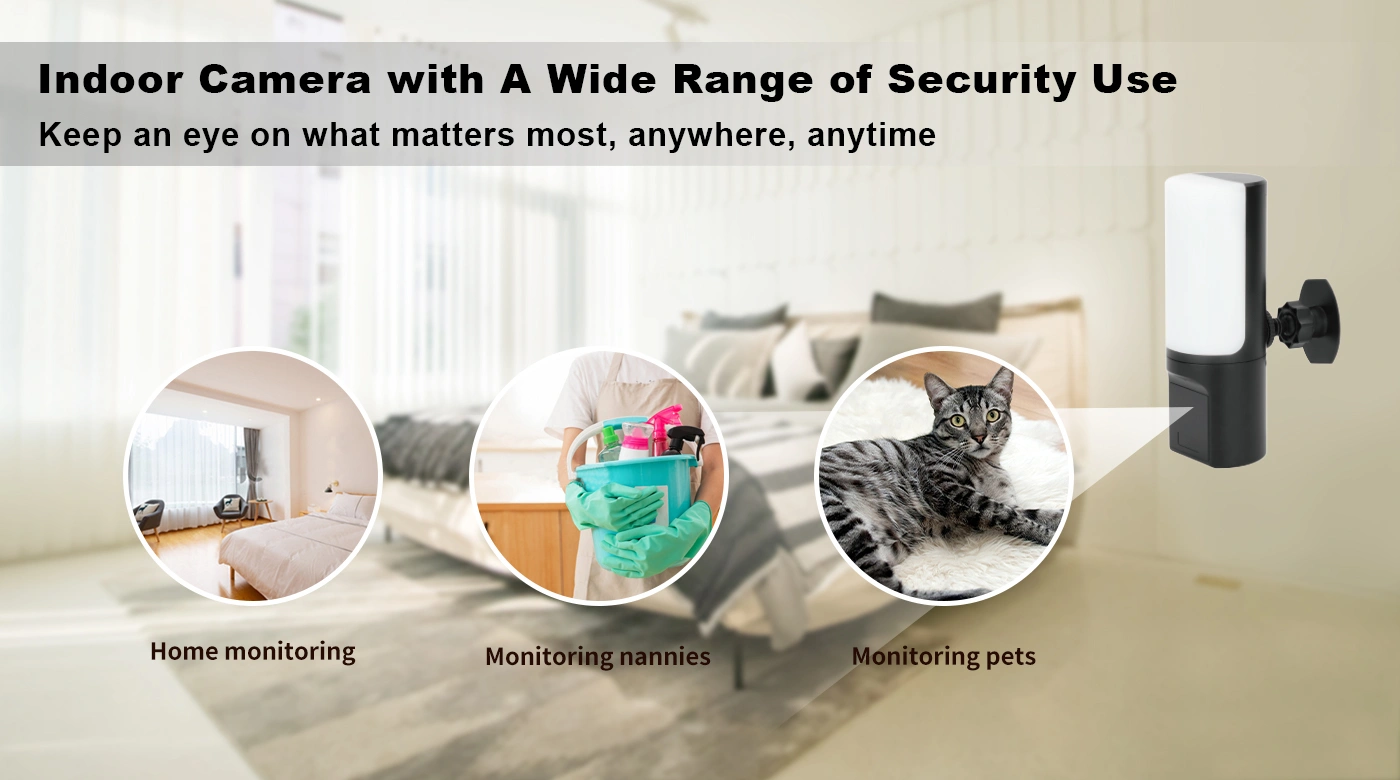 wifi lamp home camera