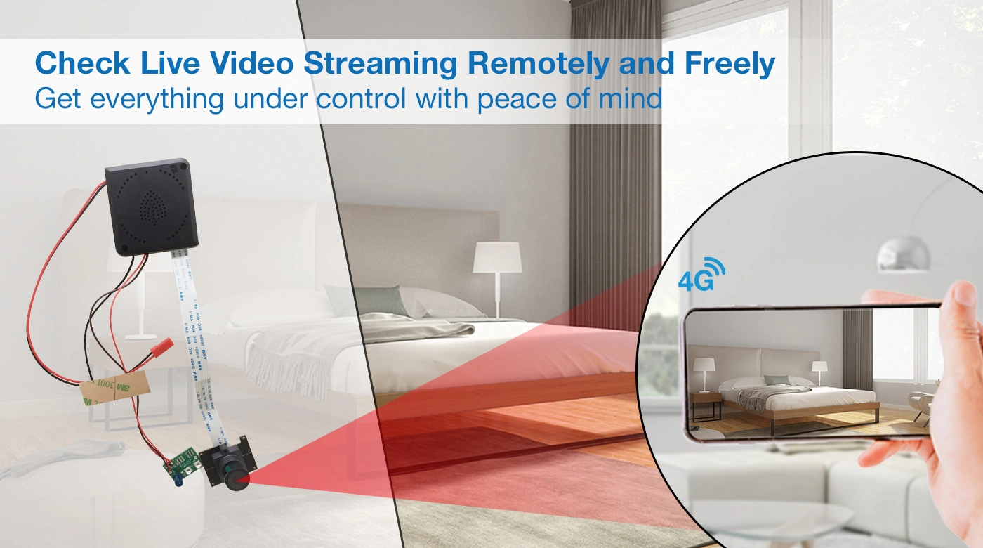 4G camera module hidden camera