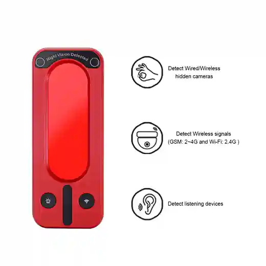 bug sweeper for hidden camera lens