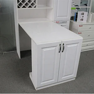 kav down folding cabinet  table slide pull out & slide hidden kitchen table designs slide for saving space(AG005)
