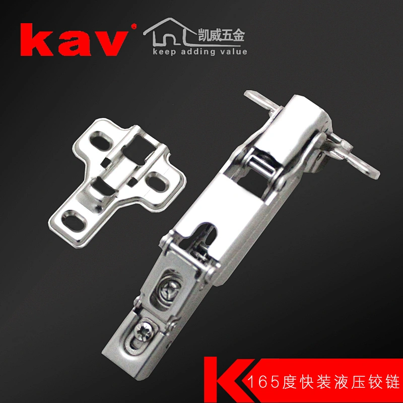 soft close hinges stainless steel 180 degree hinges hydraulic hinge with clip of furniture hardware(DK165H-201)