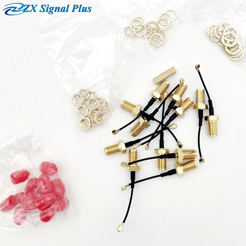 Cabo pigtail RF de comprimento personalizado com SMA macho