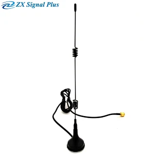 3dBi WIFI 2.4-2.5G Antena WLAN externa magnética WIFI con conector SMA macho.