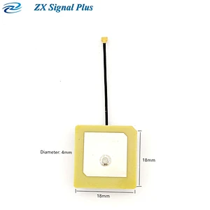 Hot Sale 18*18mm GNSS Ceramic Patch Active GPS Antenna