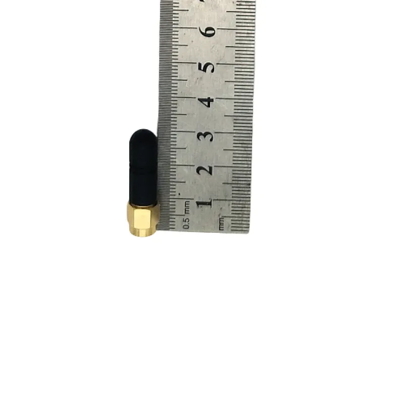 2cm 2dBi WIFI 2.4-2.5GHz mini antena externa de goma wifi wlan