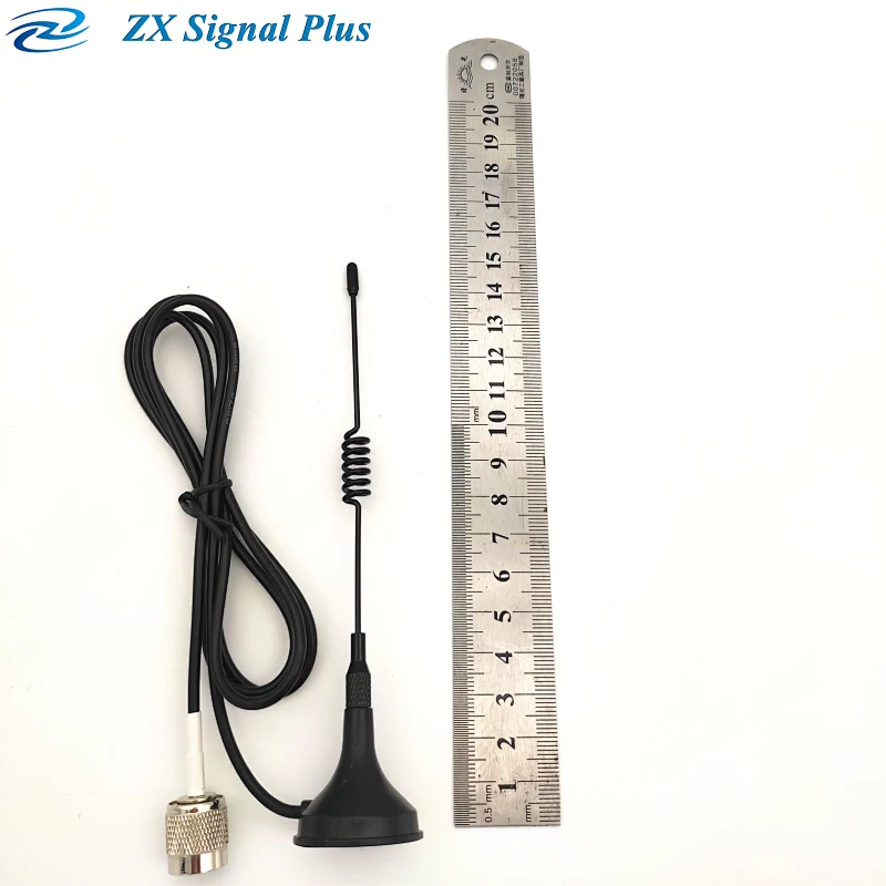 Cable RG174 de 1.5M Antena WLAN externa de 2.4GHz-2.5GHz montada magnéticamente con conector TNC