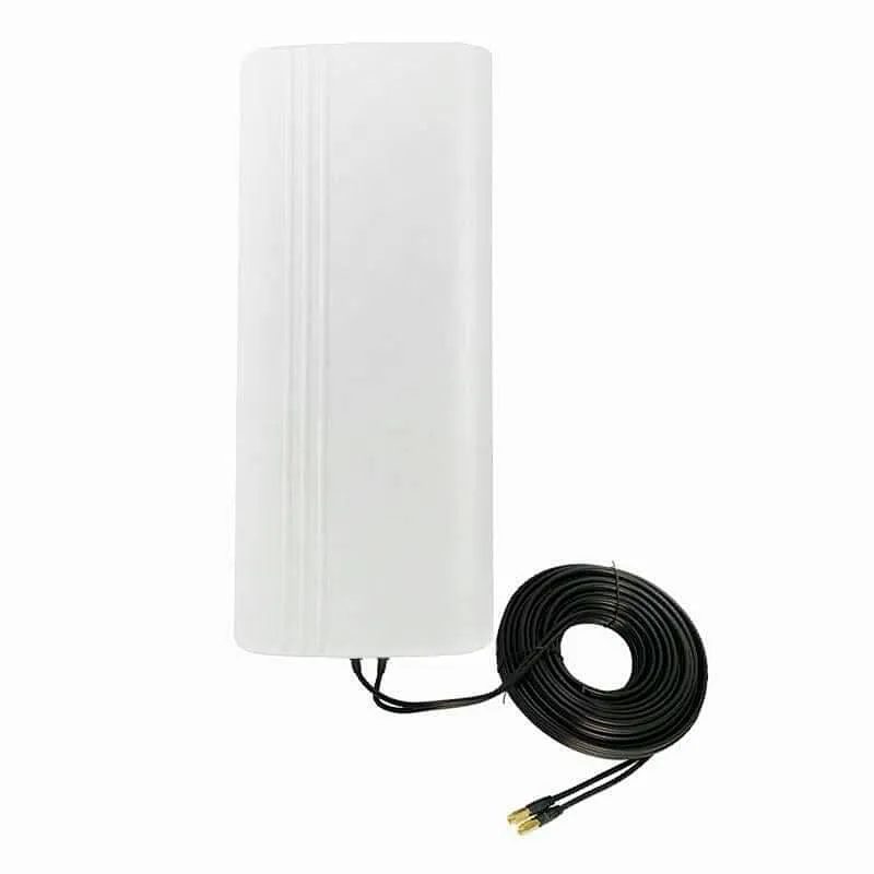 Filipinas al por mayor 1700-2700mhz Antena de pantalla plana Antena híbrida Mimo de largo alcance 2x16dbi