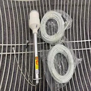 Antena parabólica de rejilla al aire libre de polarización dual de alta ganancia 32dbi 1700-3800Mhz para comunicación