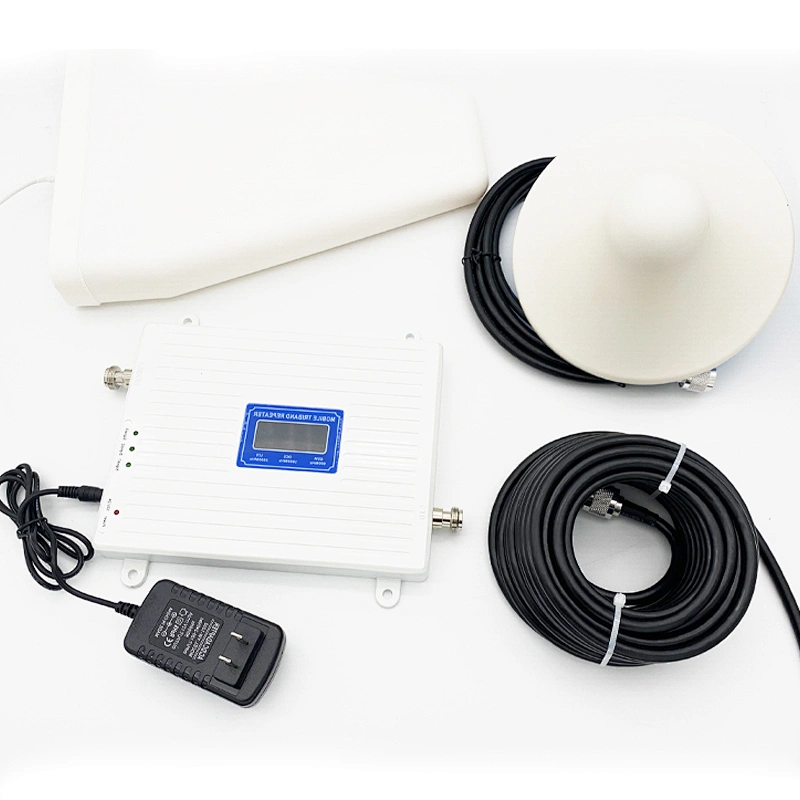 Factory Price 65dBm Mobile Signal Booster 900/1800/2100 MHz Cell Phone Booster