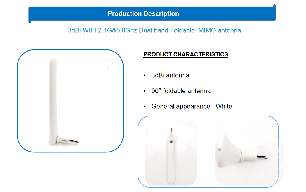 high quality dual band antenna
