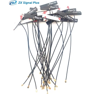 Preço de fábrica WIFI interno LTE PCB Antena com 1.13 Cabo Preto / 120 MM Conector IPEX