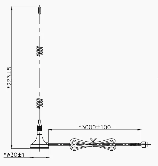 high quality external magnetic antenna