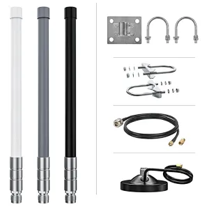 Antena de fibra de vidrio Omni 2.4G
