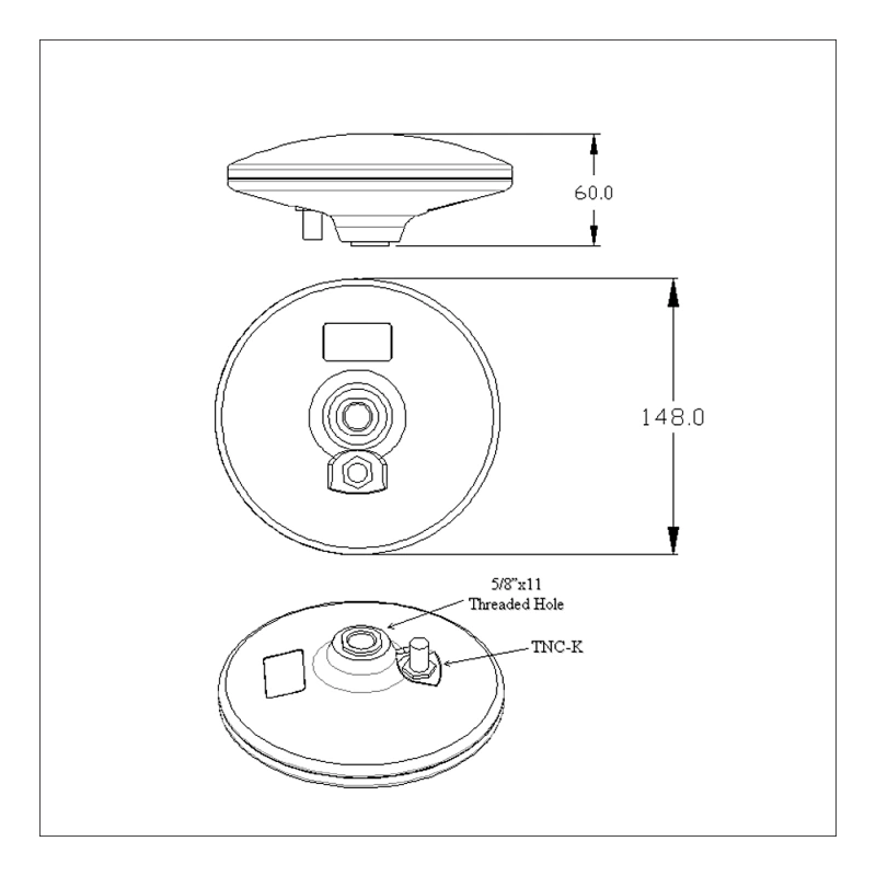 GPS external antenna buy Waterproof high Gain Measurement GNSS gps RTK Receiver communication antenna
