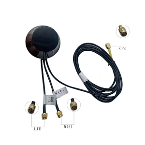 Antena activa GPS de 1545,72 mhz 698-960/1710-2700/2400-2500 mhz antena WIFI LTE 30dbi antena combinada de comunicación para interiores y exteriores