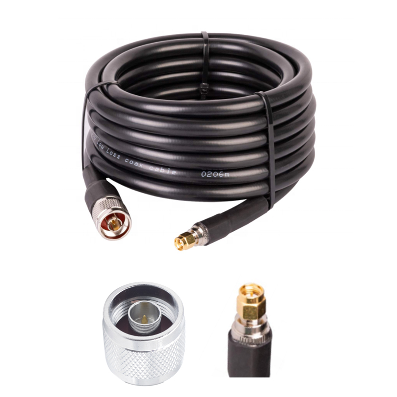 High quality CU/CCS 50 Ohm Low Loss RF Coaxial lmr400 lmr240 lmr600 Cable Coaxial Cable