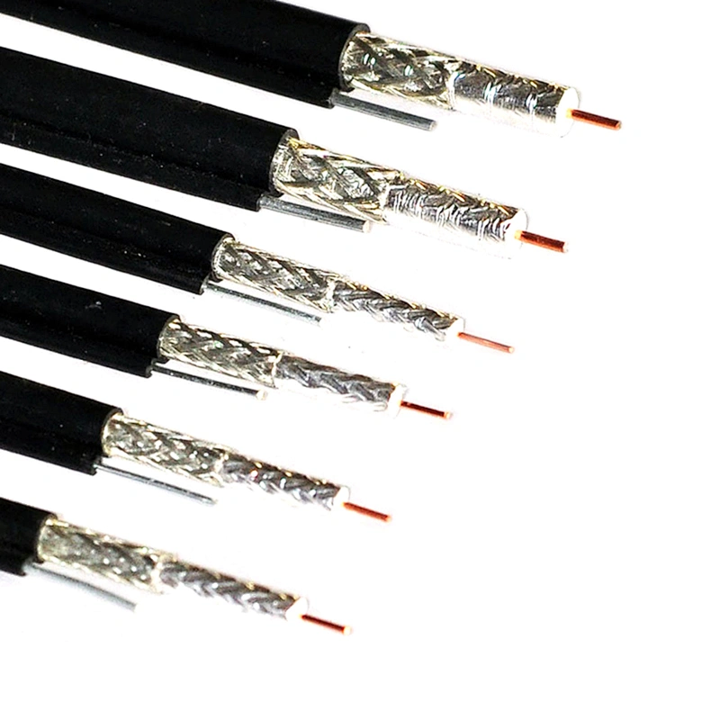Alta qualidade CU/CCS 50 Ohm de baixa perda RF coaxial lmr400 lmr240 lmr600 cabo coaxial