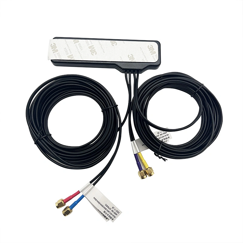 Alta qualidade 4 em 1 ativo GPS/GNSS+WIFI+4G LTE Combo Antena Puck com suporte adesivo MIMO Antena